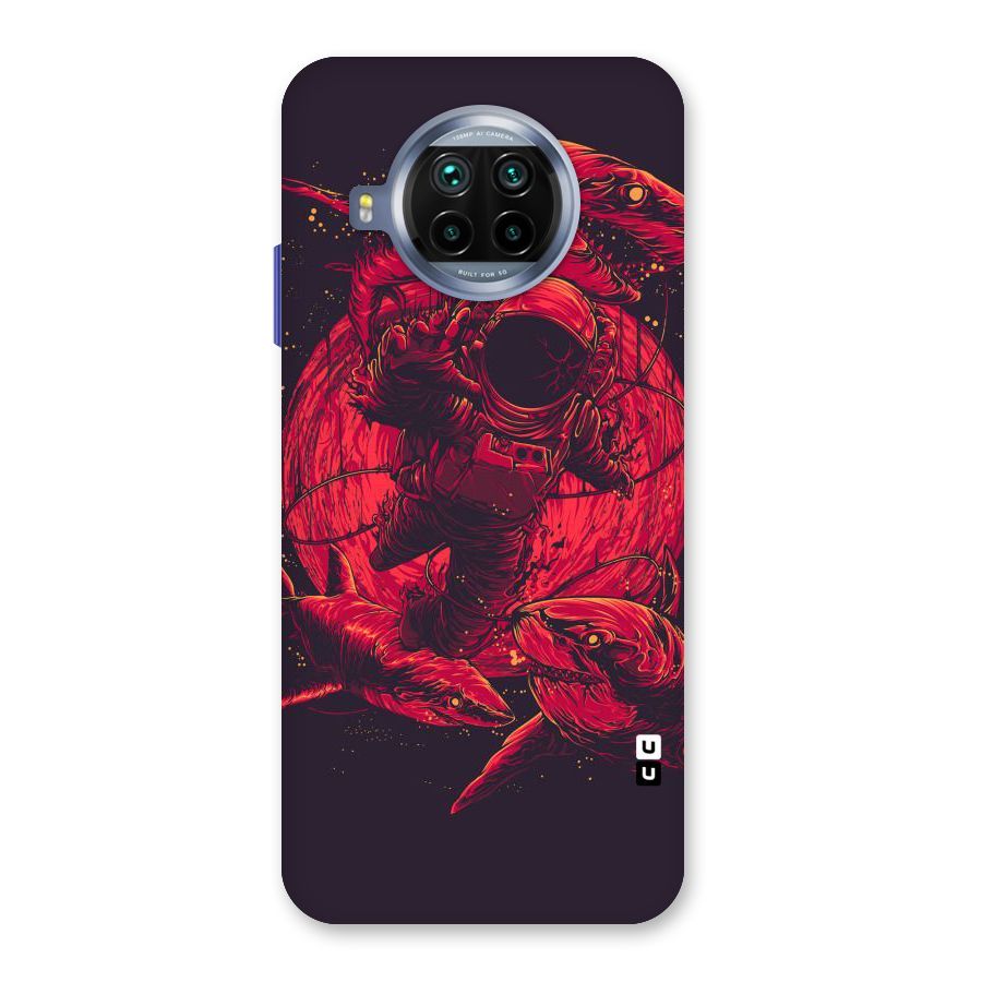 Coloured Spaceman Back Case for Mi 10i