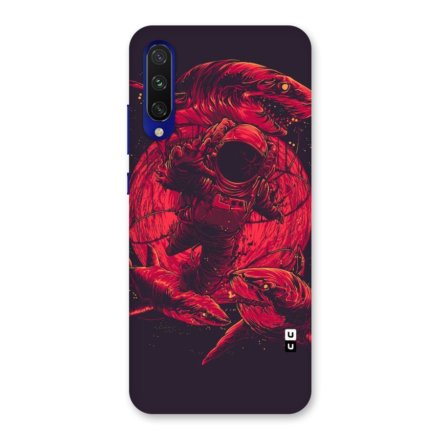 Coloured Spaceman Back Case for Mi A3