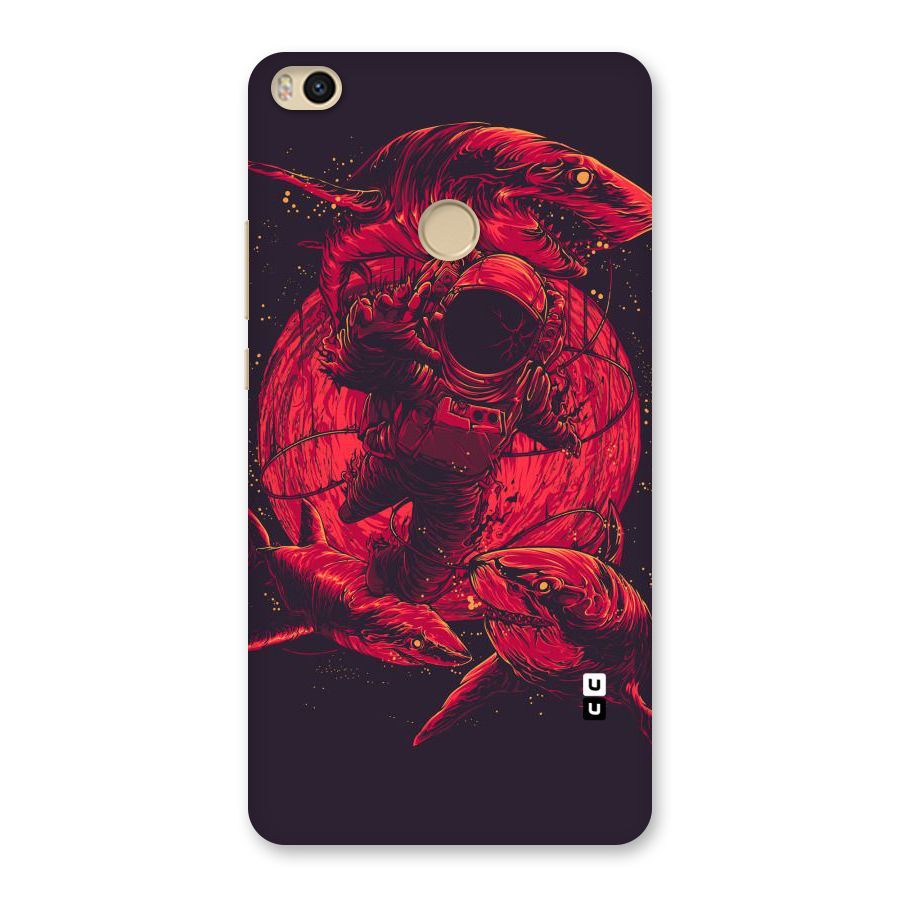 Coloured Spaceman Back Case for Mi Max 2