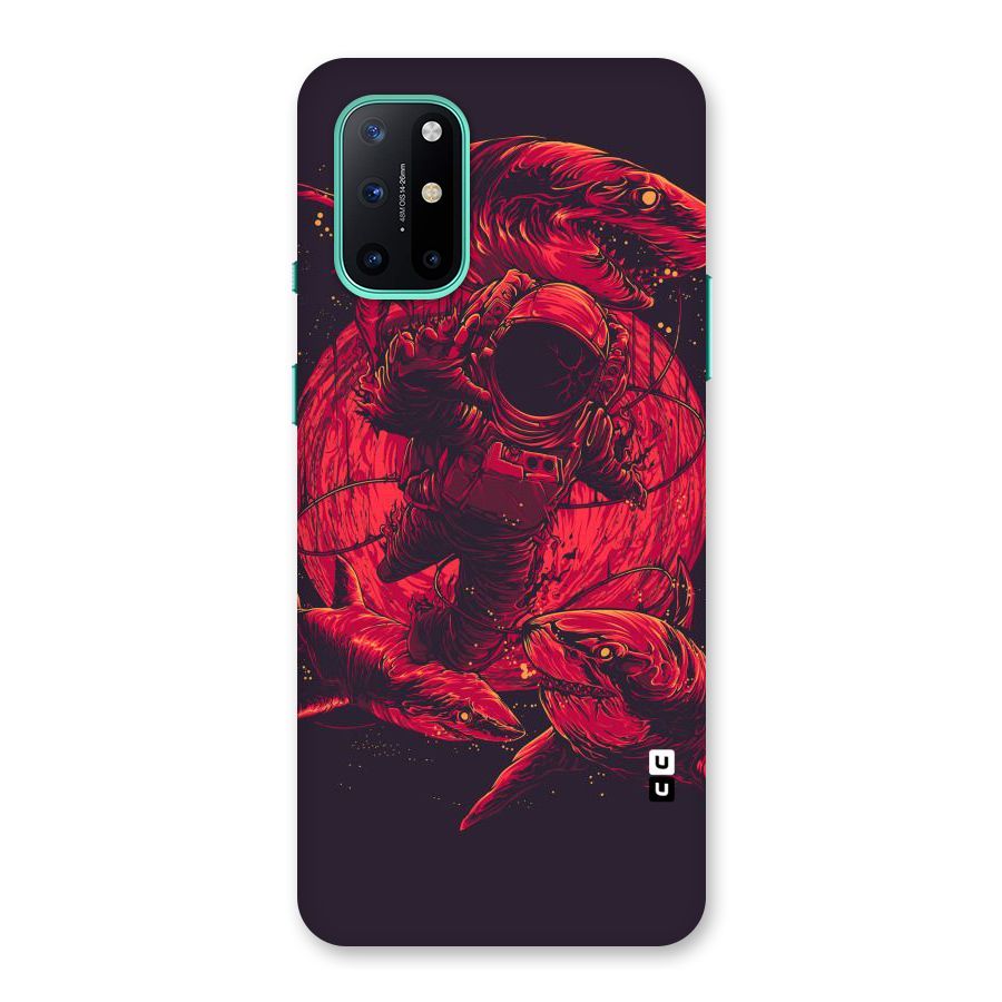 Coloured Spaceman Back Case for OnePlus 8T