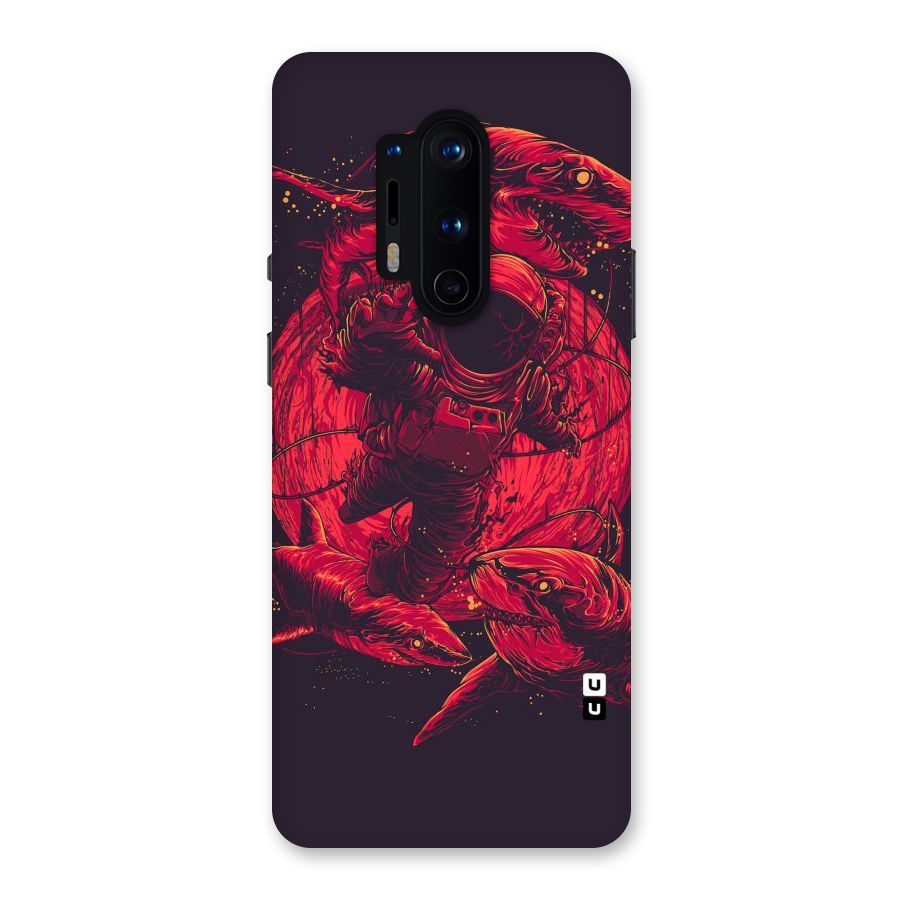 Coloured Spaceman Back Case for OnePlus 8 Pro