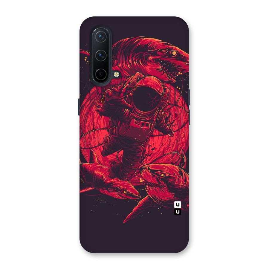 Coloured Spaceman Back Case for OnePlus Nord CE 5G