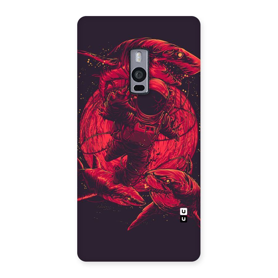 Coloured Spaceman Back Case for OnePlus Two