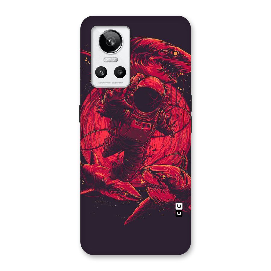 Coloured Spaceman Back Case for Realme GT Neo 3