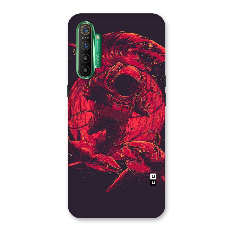 Coloured Spaceman Back Case for Realme X2