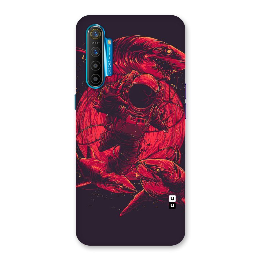 Coloured Spaceman Back Case for Realme XT