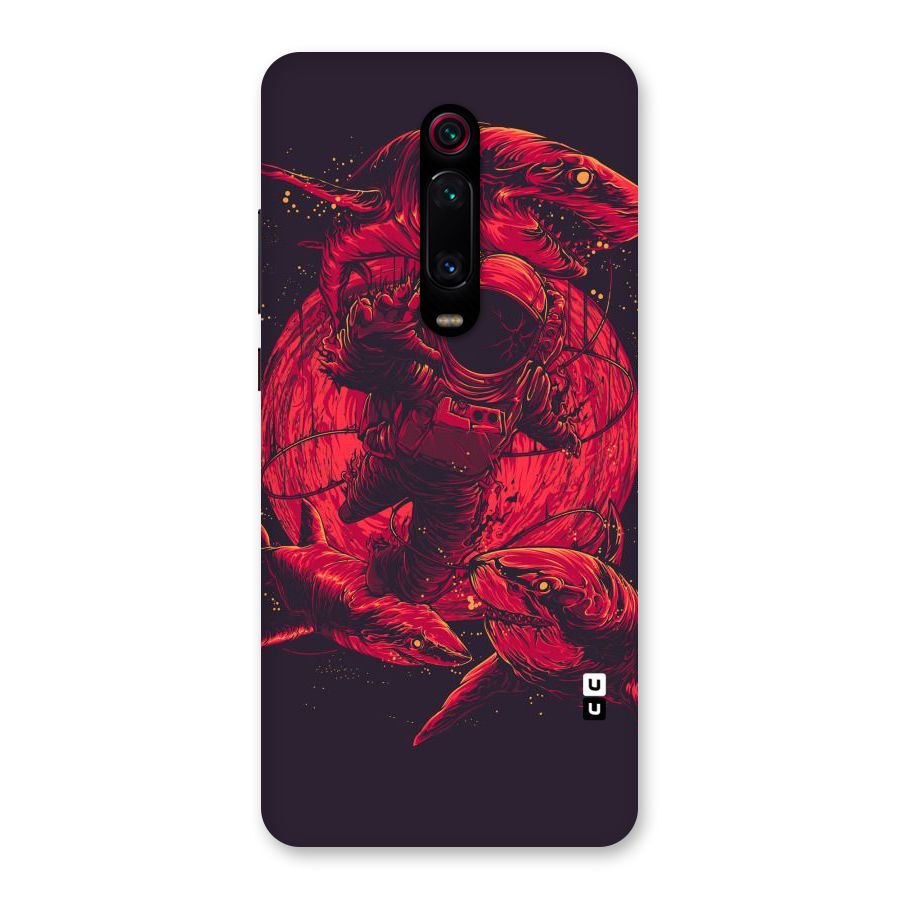 Coloured Spaceman Back Case for Redmi K20