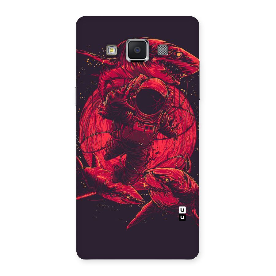 Coloured Spaceman Back Case for Samsung Galaxy A5