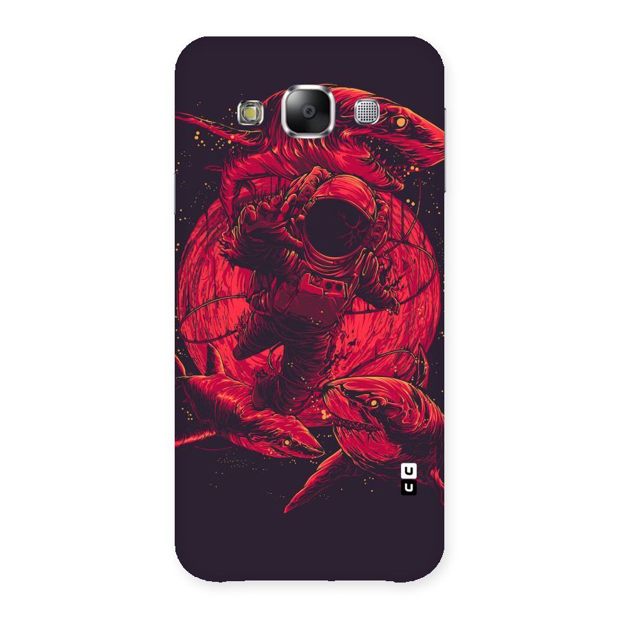 Coloured Spaceman Back Case for Samsung Galaxy E5