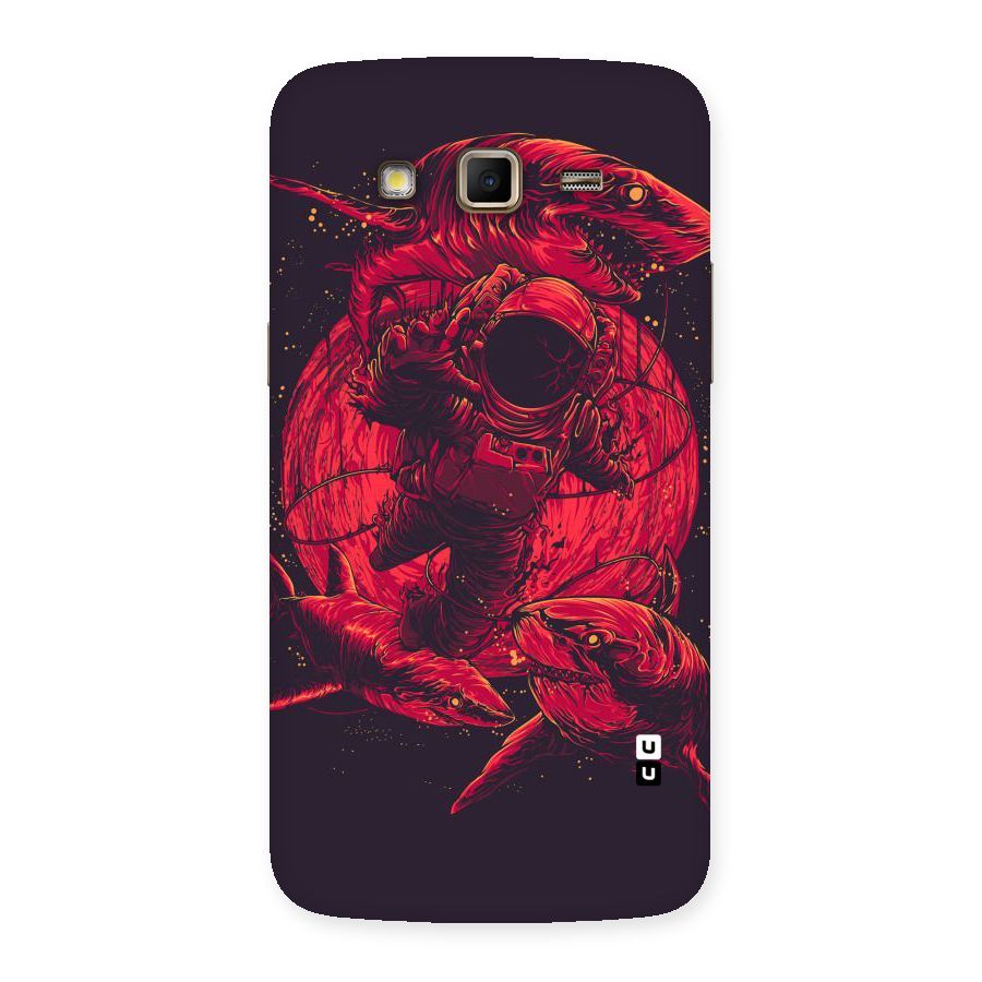 Coloured Spaceman Back Case for Samsung Galaxy Grand 2