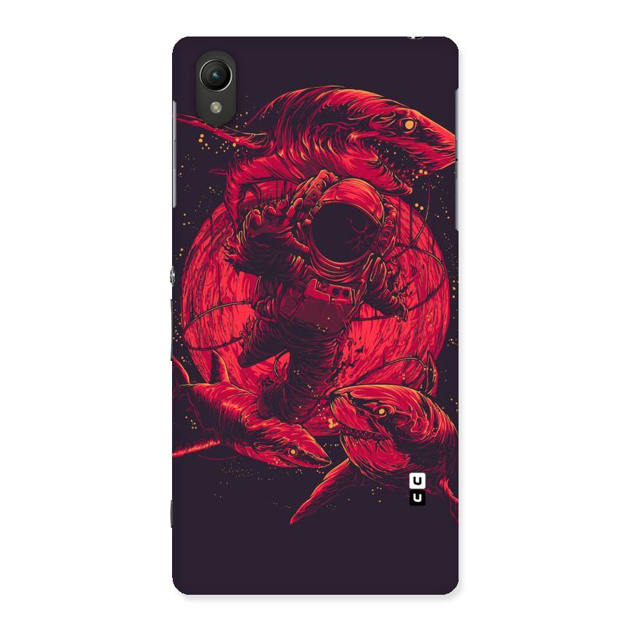 Coloured Spaceman Back Case for Sony Xperia Z2