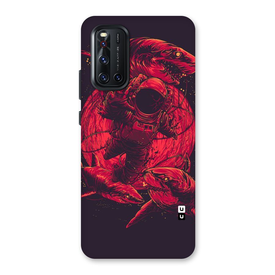 Coloured Spaceman Back Case for Vivo V19
