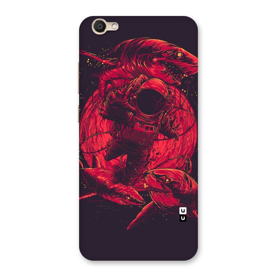 Coloured Spaceman Back Case for Vivo V5