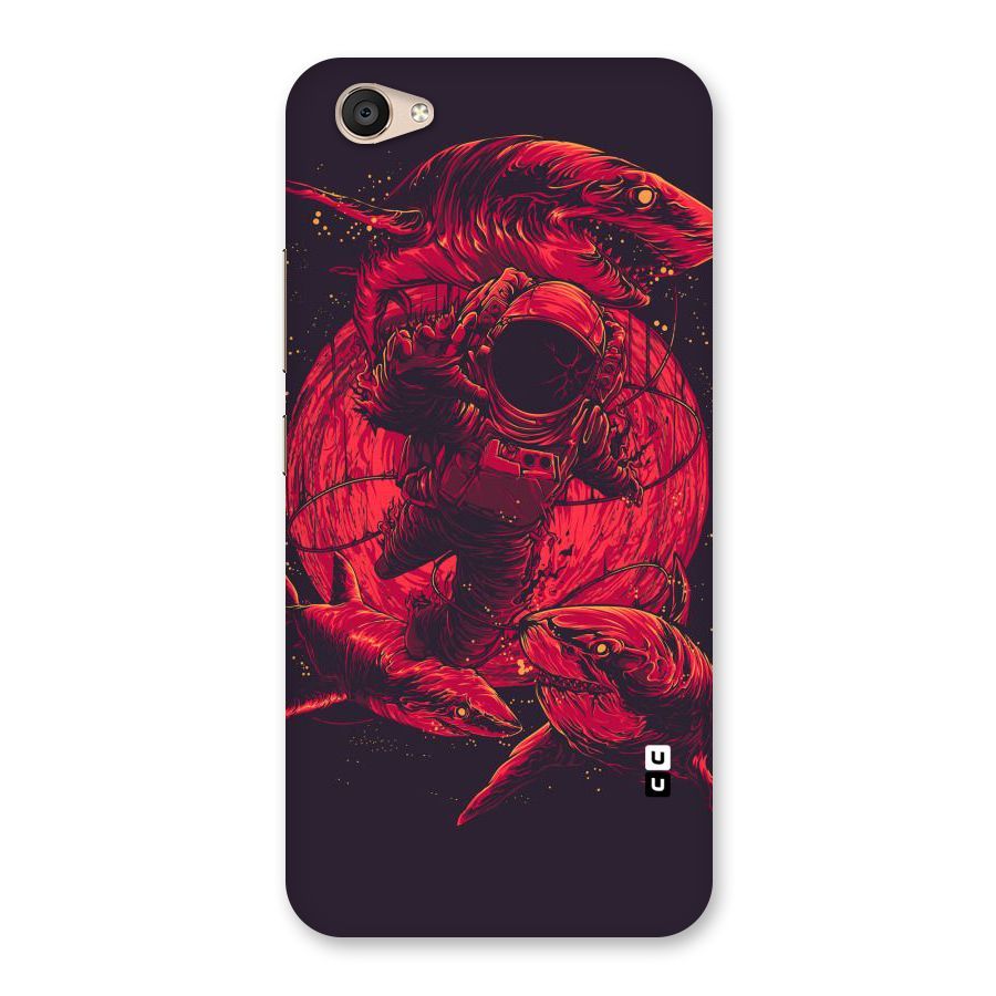 Coloured Spaceman Back Case for Vivo V5 Plus