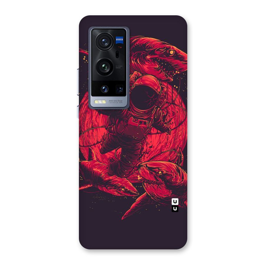 Coloured Spaceman Back Case for Vivo X60 Pro Plus