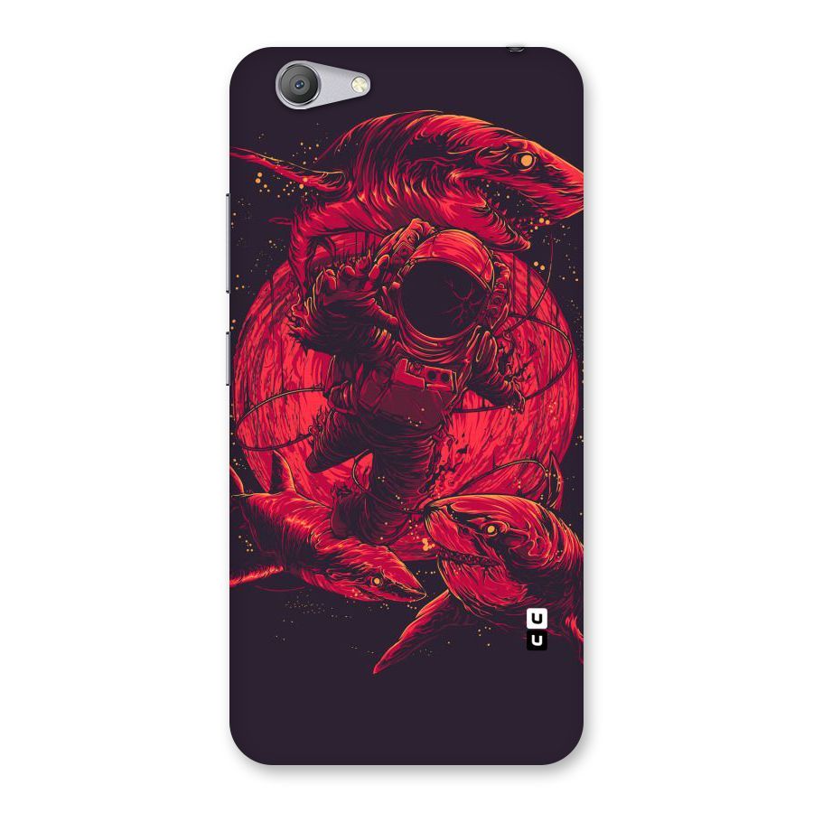 Coloured Spaceman Back Case for Vivo Y53