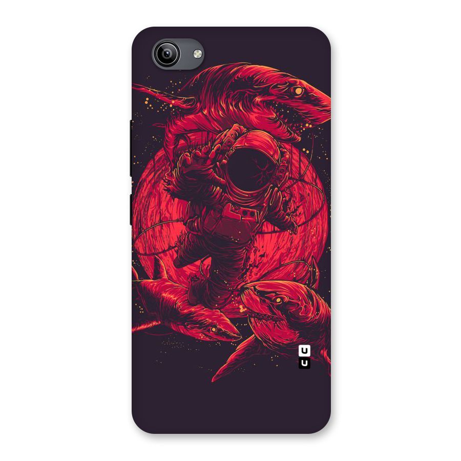 Coloured Spaceman Back Case for Vivo Y81i