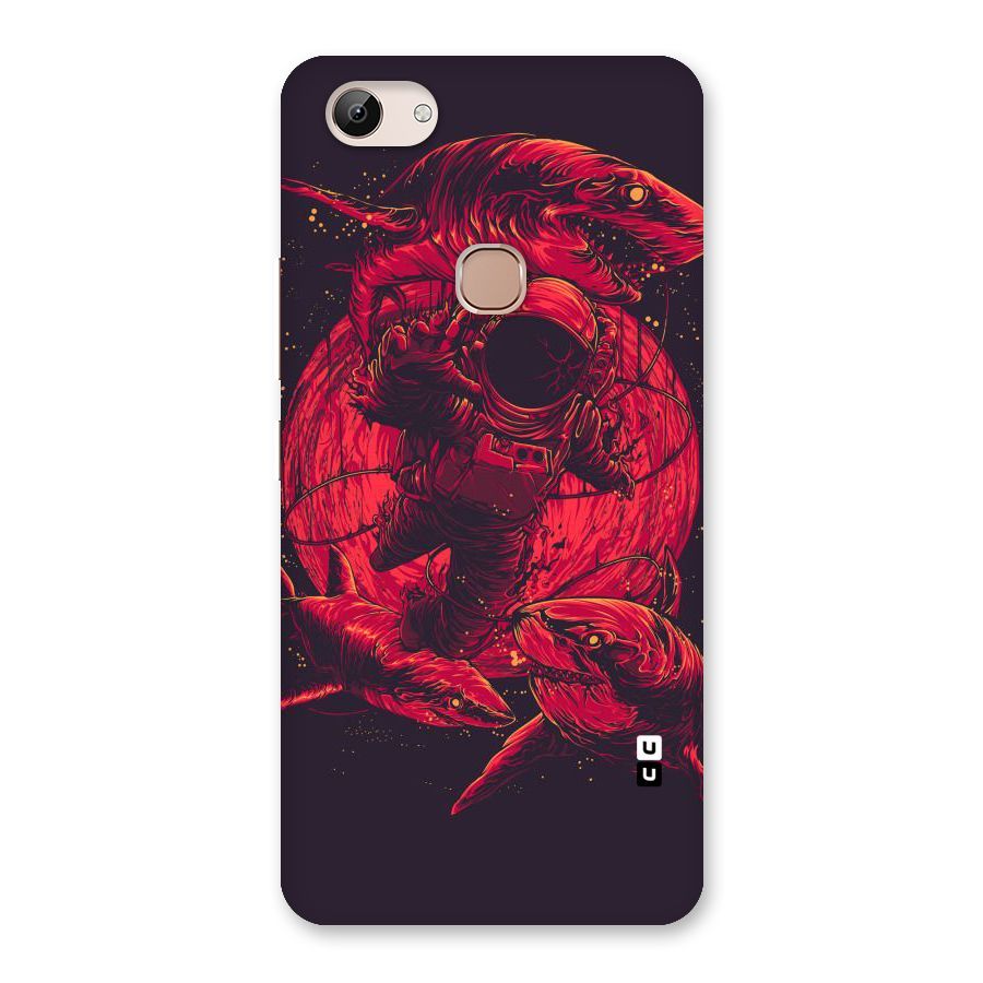 Coloured Spaceman Back Case for Vivo Y83