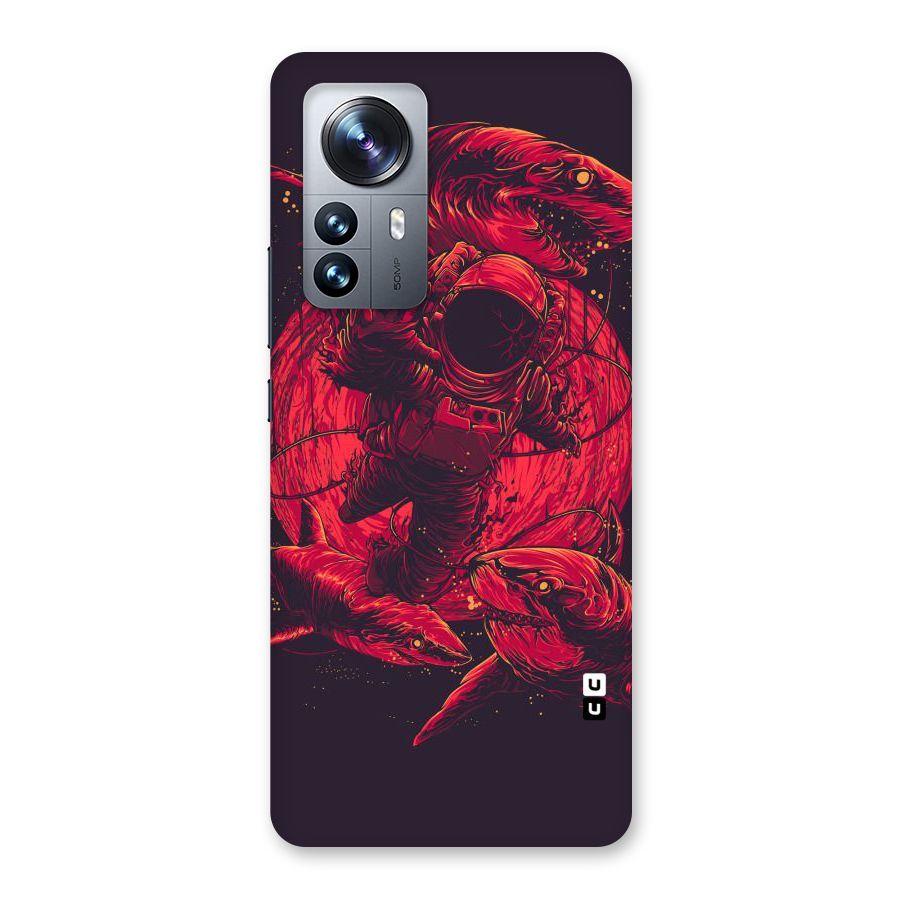Coloured Spaceman Back Case for Xiaomi 12 Pro