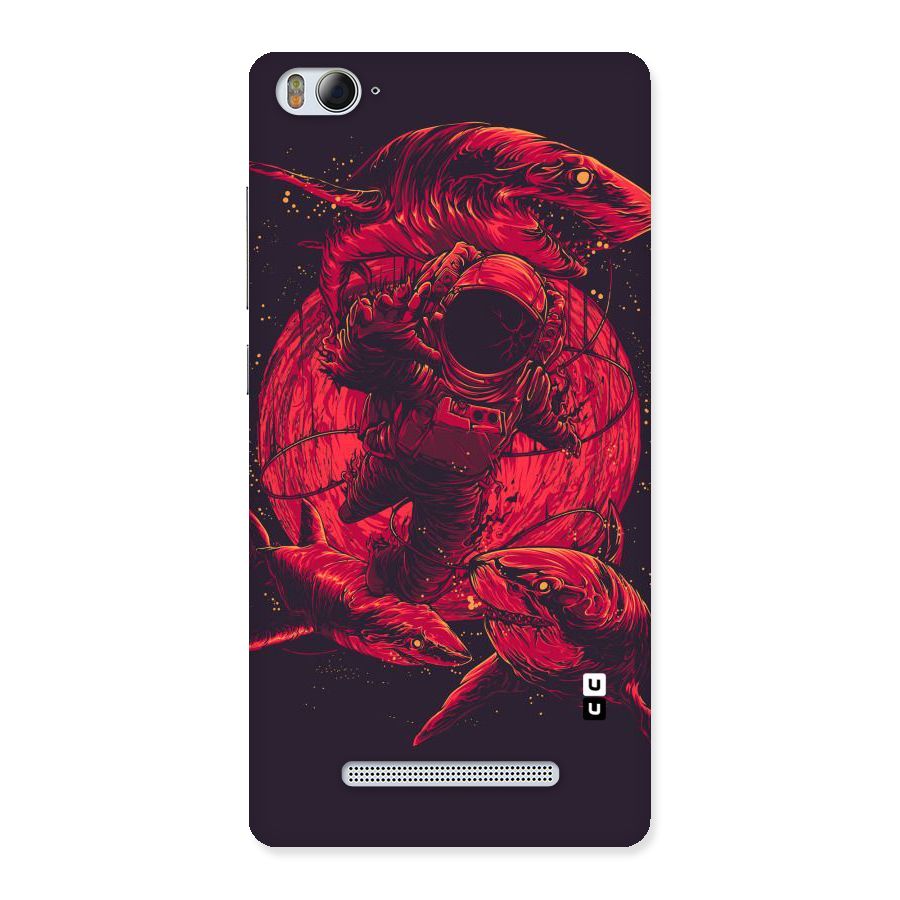 Coloured Spaceman Back Case for Xiaomi Mi4i