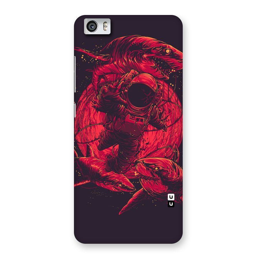 Coloured Spaceman Back Case for Xiaomi Redmi Mi5