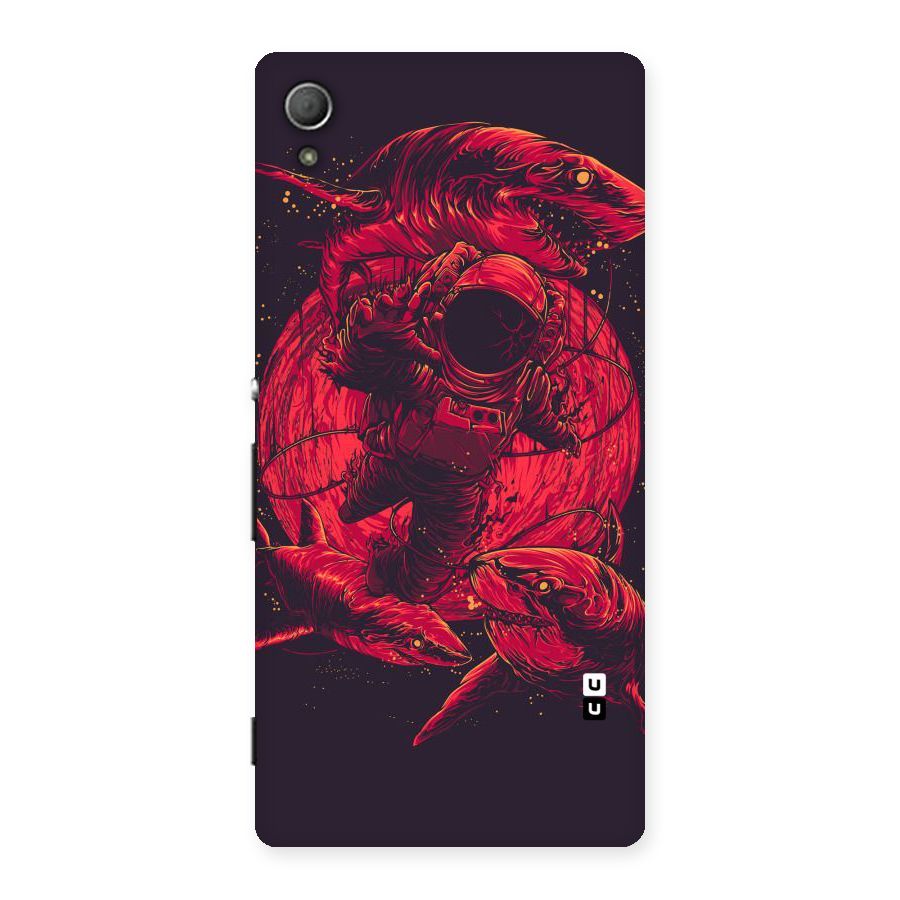 Coloured Spaceman Back Case for Xperia Z3 Plus