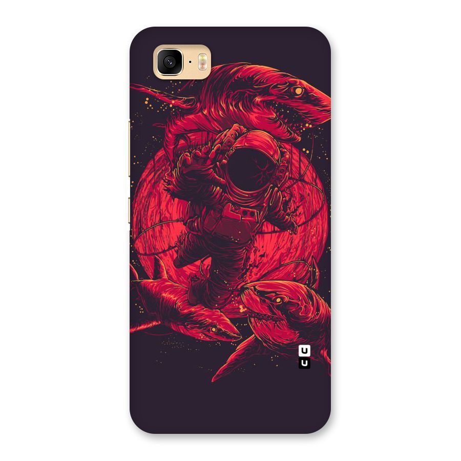 Coloured Spaceman Back Case for Zenfone 3s Max