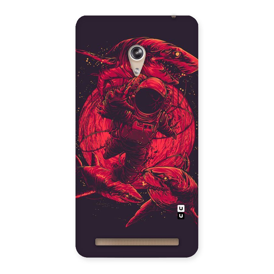 Coloured Spaceman Back Case for Zenfone 6