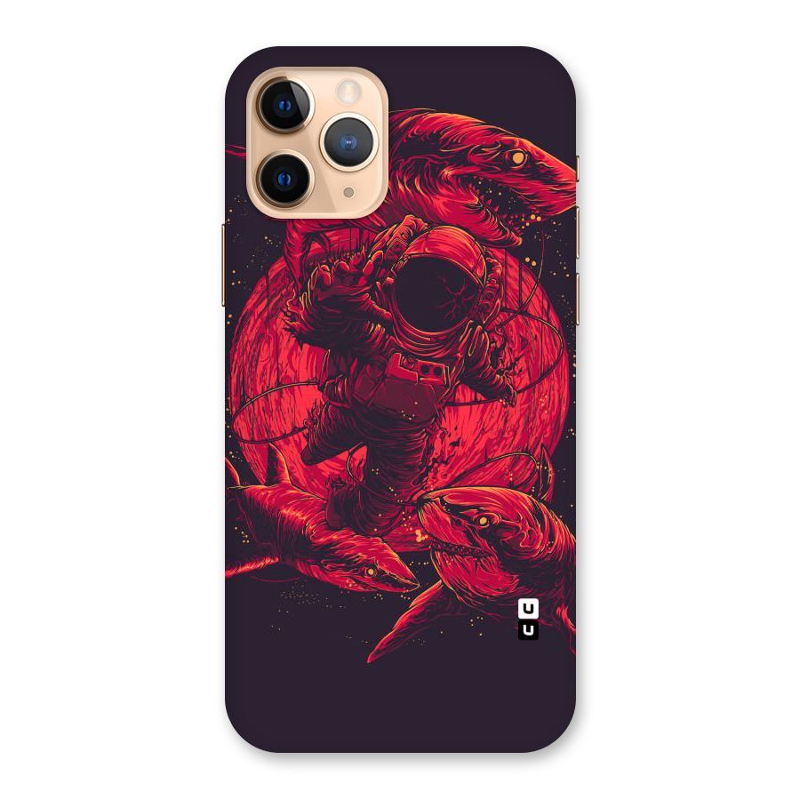 Coloured Spaceman Back Case for iPhone 11 Pro