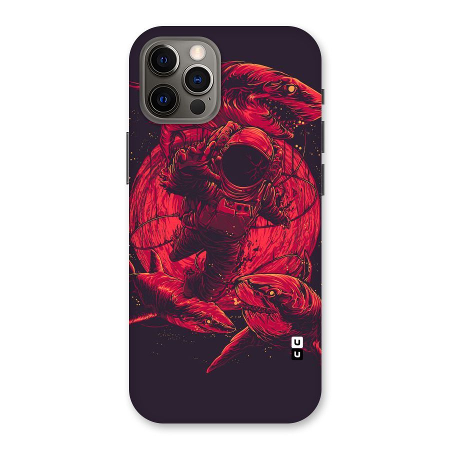 Coloured Spaceman Back Case for iPhone 12 Pro