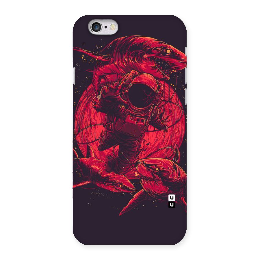 Coloured Spaceman Back Case for iPhone 6 6S