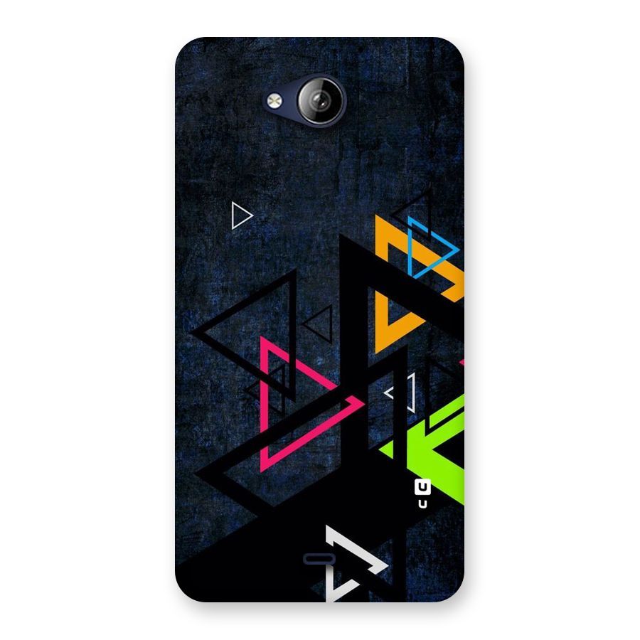 Coloured Triangles Back Case for Canvas Play Q355