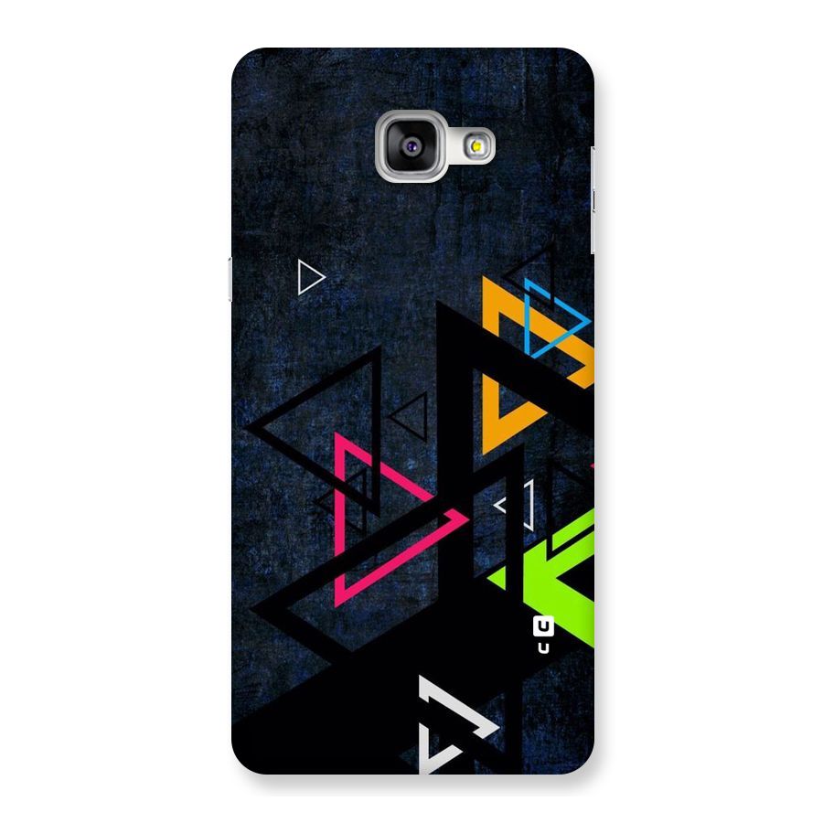 Coloured Triangles Back Case for Galaxy A9