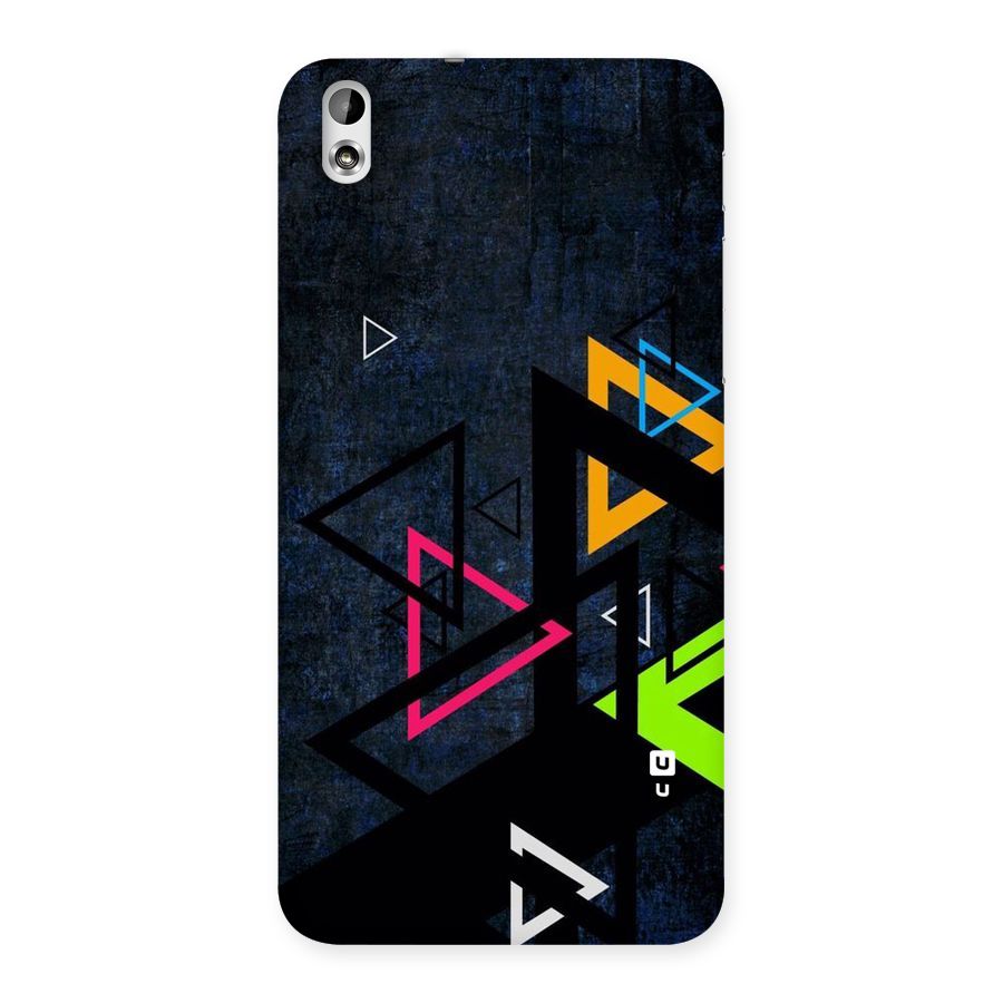 Coloured Triangles Back Case for HTC Desire 816g