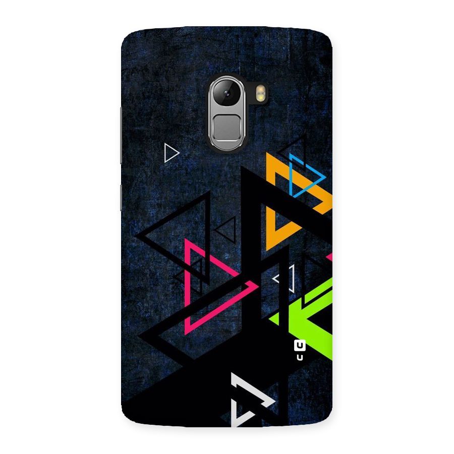 Coloured Triangles Back Case for Lenovo K4 Note