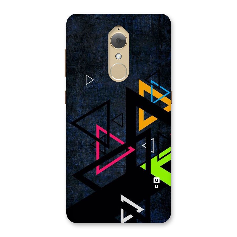 Coloured Triangles Back Case for Lenovo K8