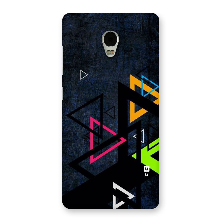 Coloured Triangles Back Case for Lenovo Vibe P1