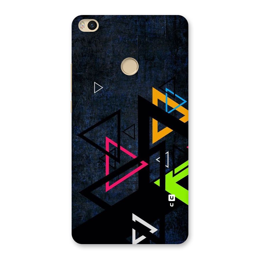 Coloured Triangles Back Case for Mi Max 2