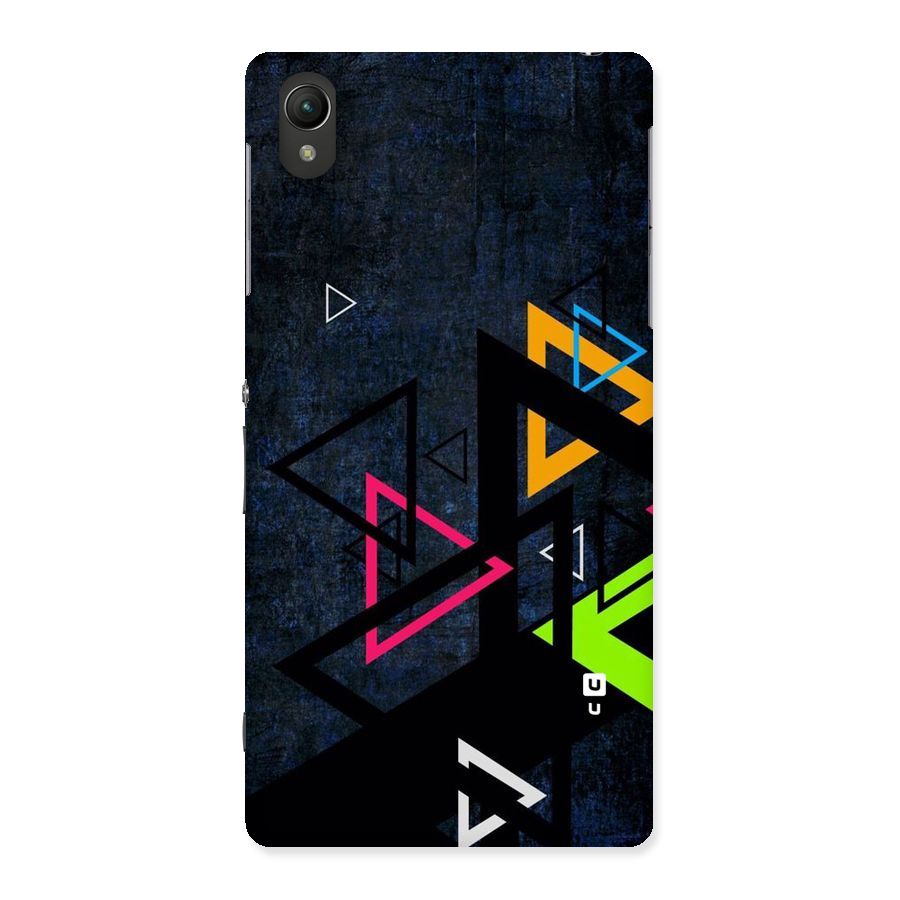 Coloured Triangles Back Case for Sony Xperia Z2
