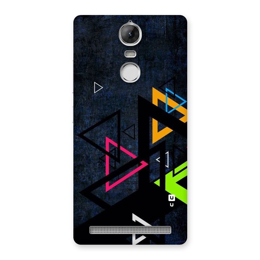 Coloured Triangles Back Case for Vibe K5 Note