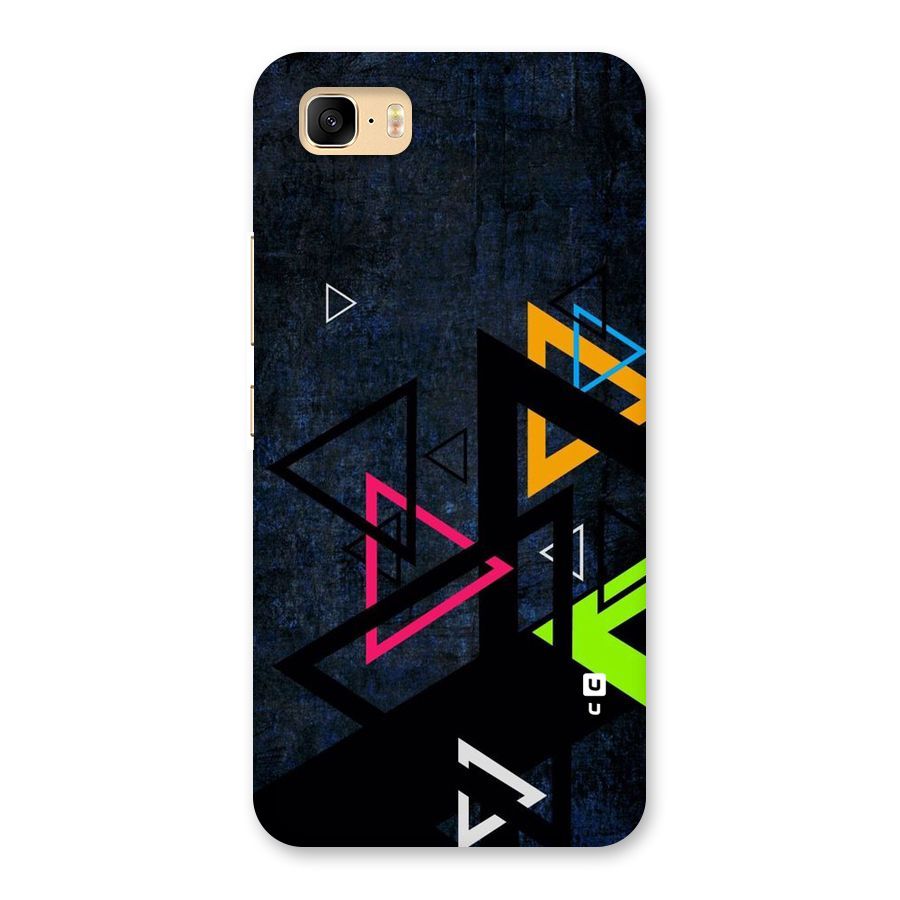 Coloured Triangles Back Case for Zenfone 3s Max