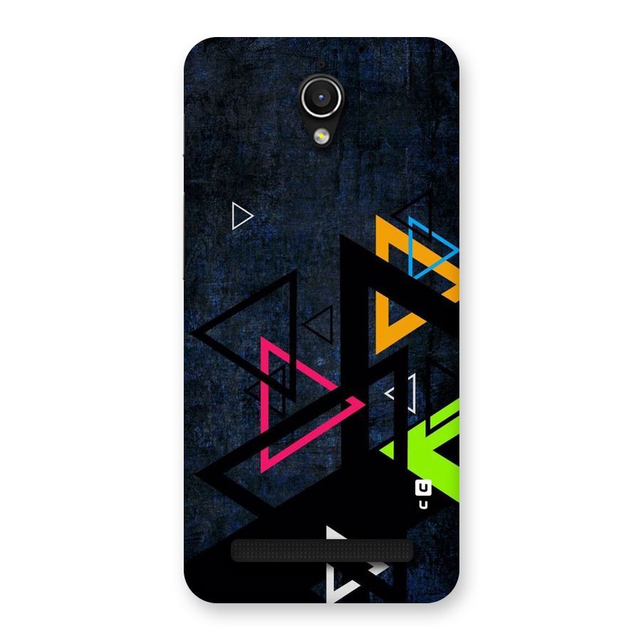 Coloured Triangles Back Case for Zenfone Go