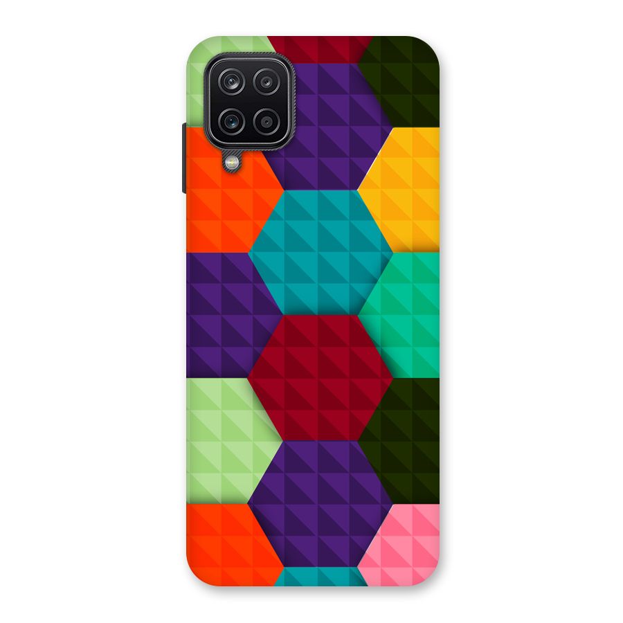 Colourful Abstract Back Case for Galaxy A12