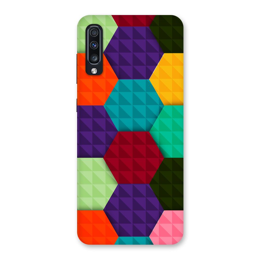 Colourful Abstract Back Case for Galaxy A70