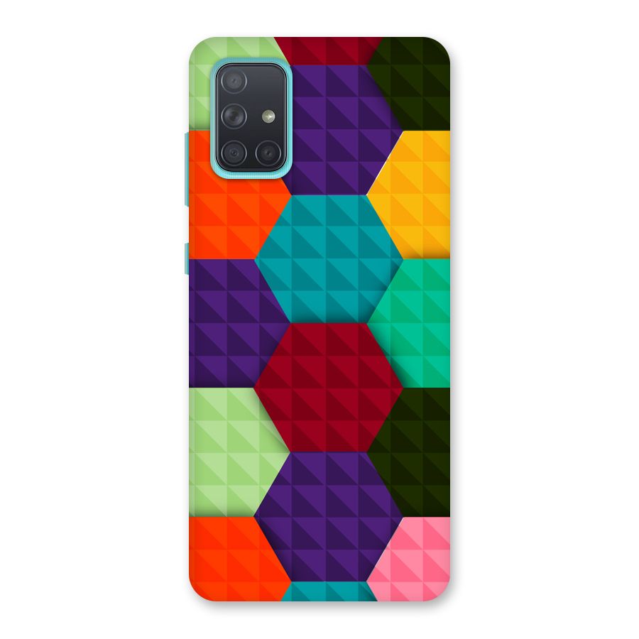 Colourful Abstract Back Case for Galaxy A71