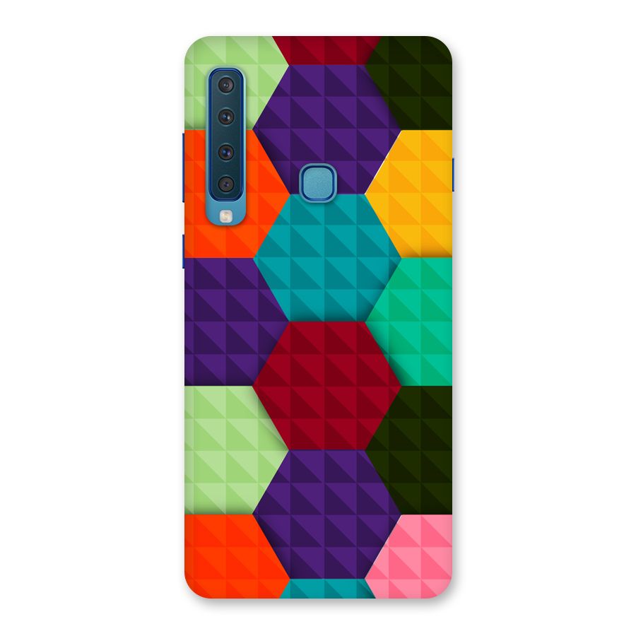 Colourful Abstract Back Case for Galaxy A9 (2018)