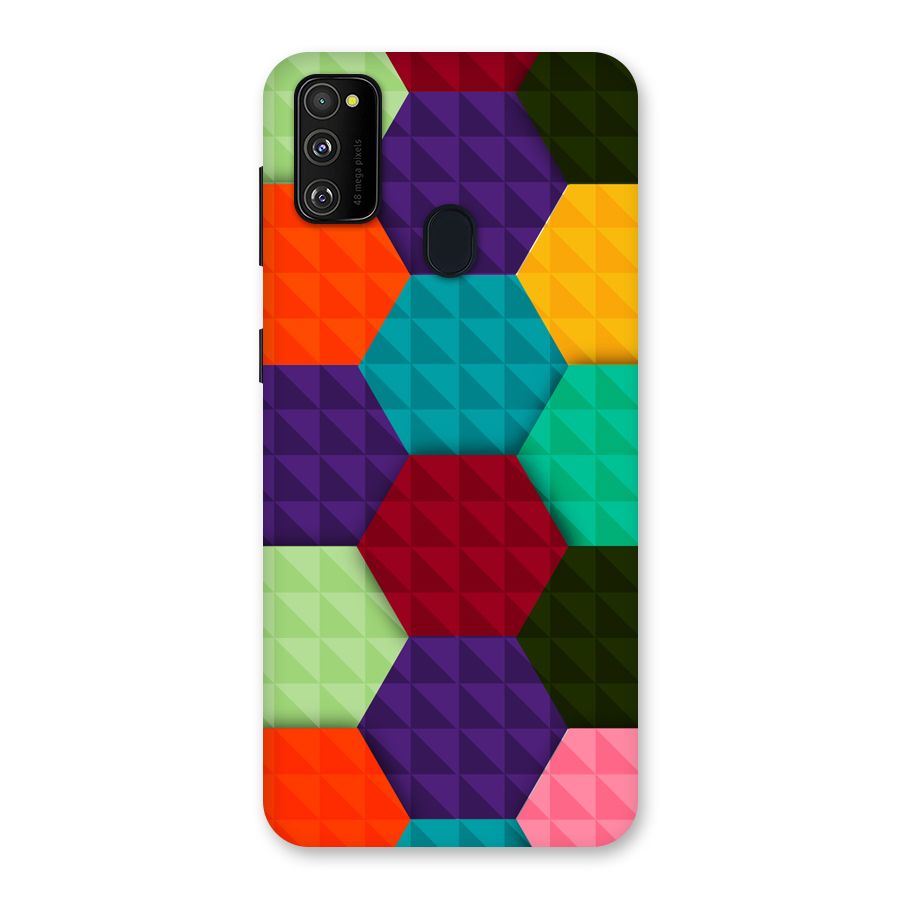 Colourful Abstract Back Case for Galaxy M30s