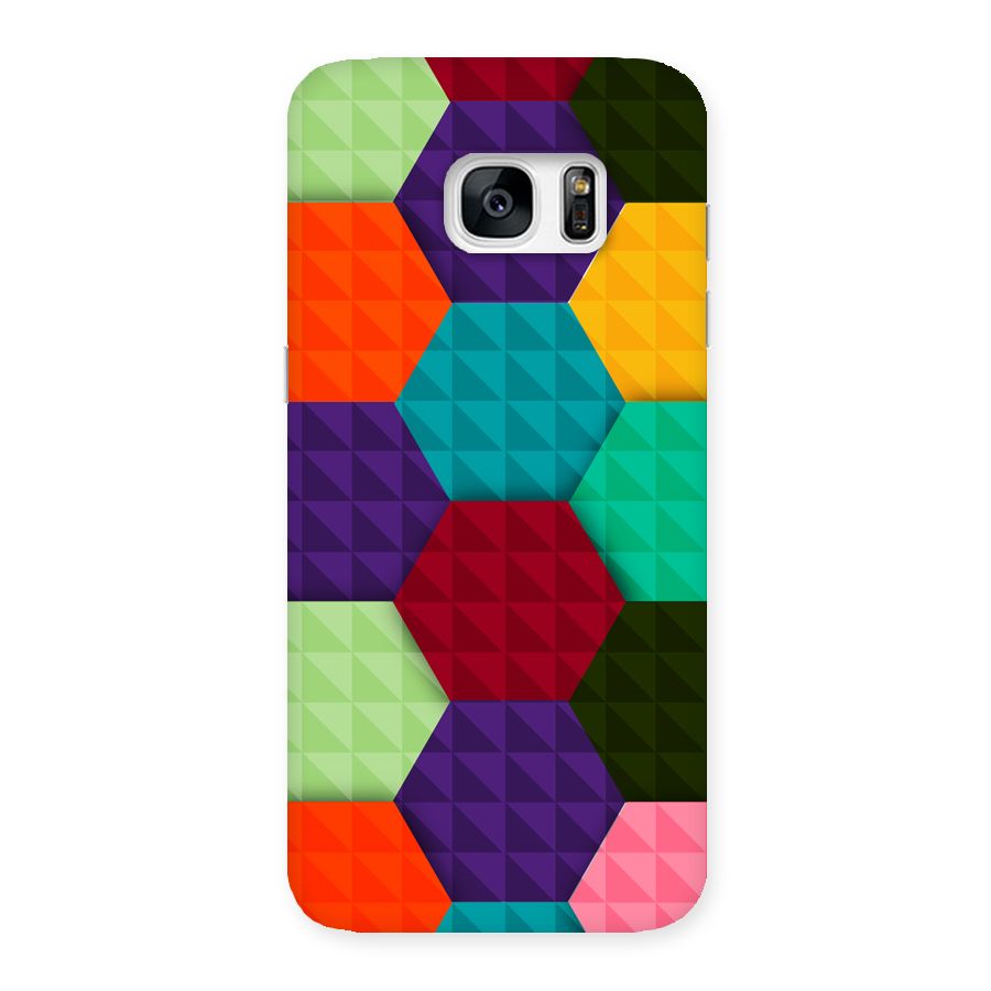 Colourful Abstract Back Case for Galaxy S7 Edge