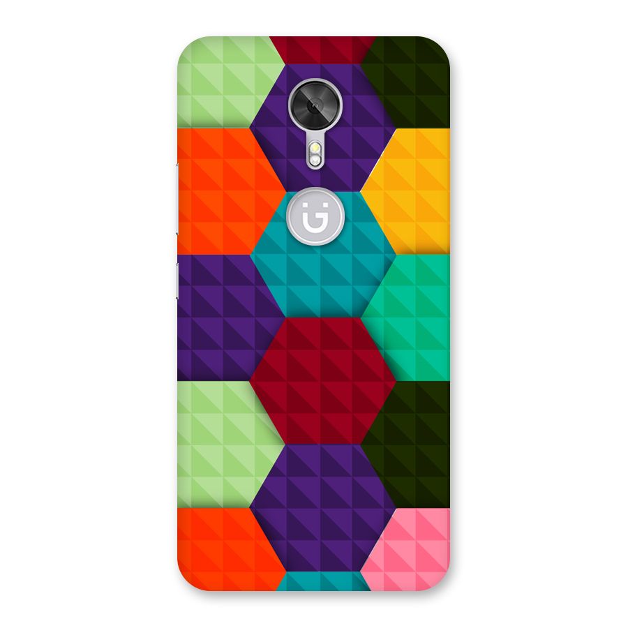 Colourful Abstract Back Case for Gionee A1