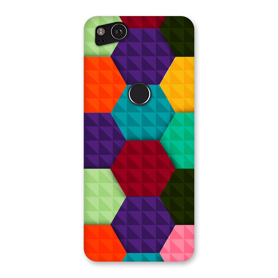 Colourful Abstract Back Case for Google Pixel 2